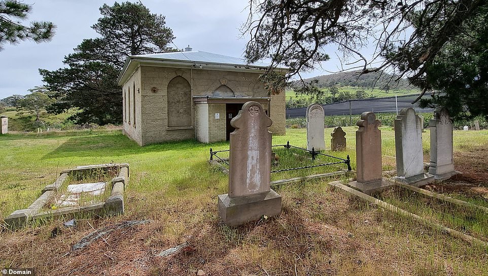 'The new purchaser will need to make an application to become the new Cemetery Manager as per the Burial & Cremations Act 2019 to be endorsed as the new caretaker of this special property,' the listing read
