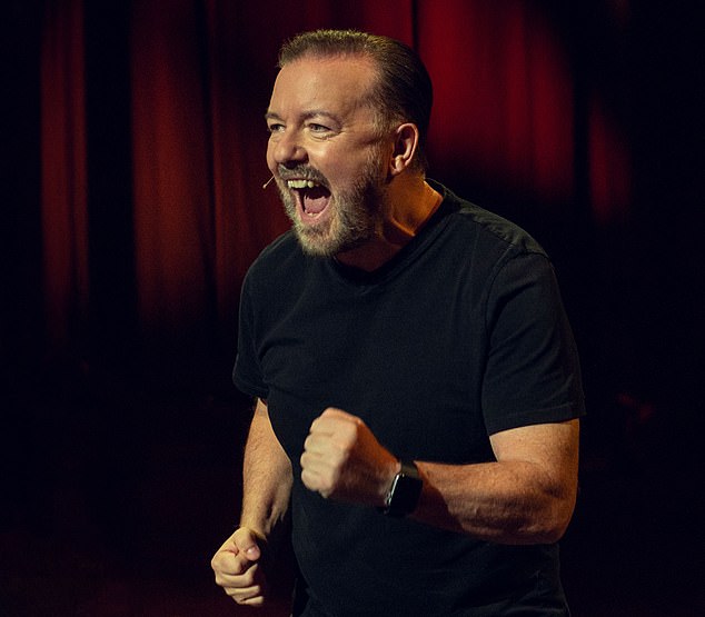 Ricky Gervais: Armageddon landete auf Platz eins der Netflix-Liste der 10 besten TV-Sendungen in den USA, nachdem es am Weihnachtstag auf der Streaming-Plattform verfügbar war