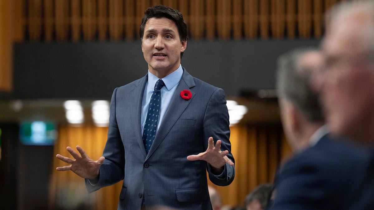 Kanadas Premierminister Justin Trudeau spricht in Ottawa