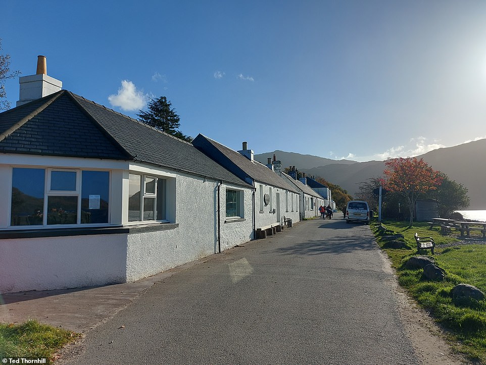 The Old Forge is on the ‘main drag’ in Inverie, which you can walk in about five minutes