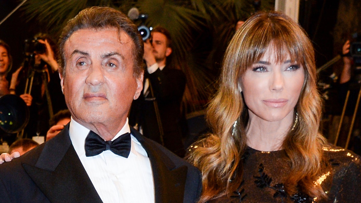 Sylvester Stallone und Jennifer Flavin in Cannes