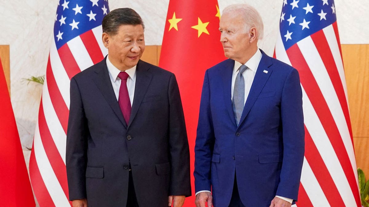 Die Präsidenten Xi und Biden