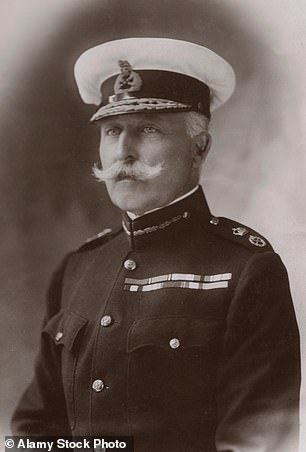 Her third son Prince Arthur, Duke of Connaught (above), was Margrethe's great-grandfather and Her Majesty's great-uncle