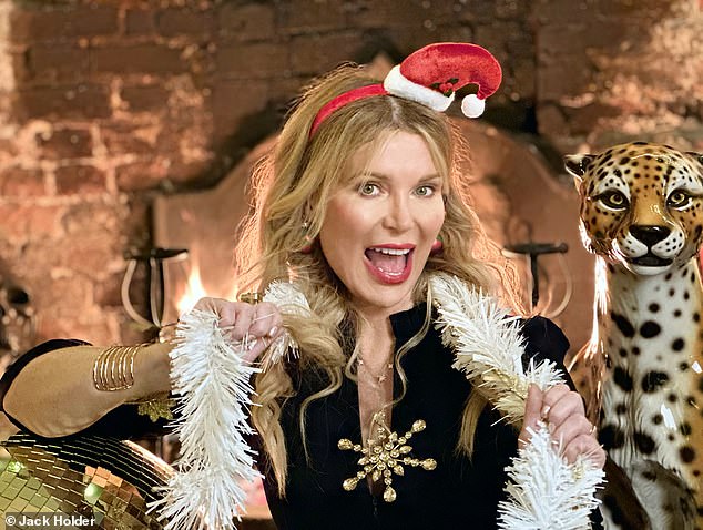 Miranda's (pictured) advice includes ditching tacky accessories such as tinsel draped around your neck and musical jewellery