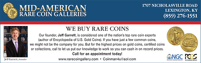 Galerie seltener Münzen