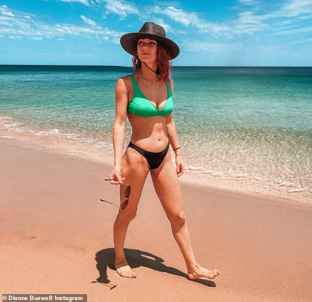Strictly Come Dancing-Profi Dianne Buswell stellte am Mittwoch nach ihrer Rückkehr nach Australien ihre straffe Figur zur Schau, als sie einen atemberaubenden Bikini-Schnappschuss teilte