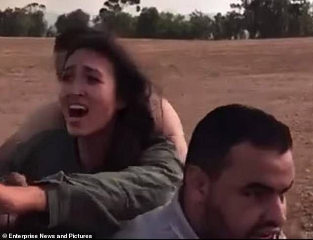 Hamas entführte die 26-jährige Noa Argamani (im Bild) vom Nova-Festival