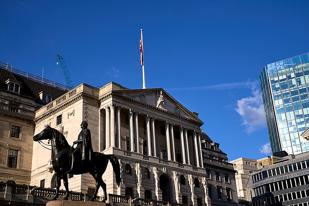 Central bank: The Bank of England is selling down the gilt holdings in its quantitative easing programme