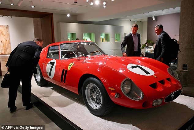 Of the 10 most expensive classic cars sold at public auction this year, six were Ferraris... including this one. Read the countdown of the priciest of all in 2023 compiled for This is Money by Hagerty's John Mayhead
