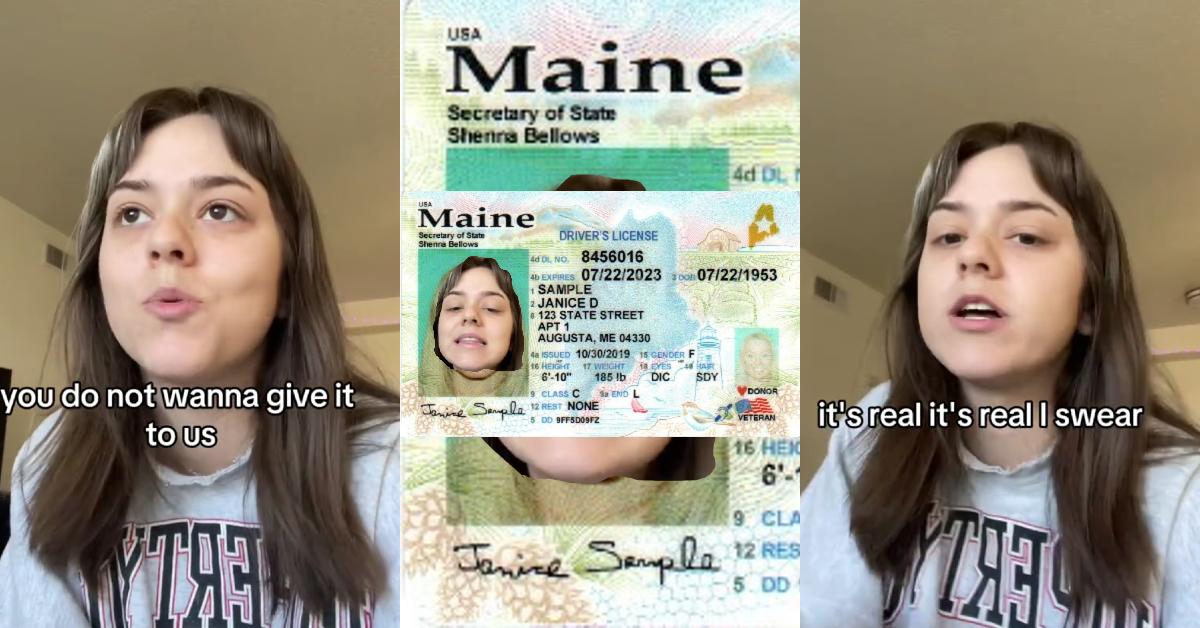 Türsteher halten die Maine-Lizenz für nicht echt
