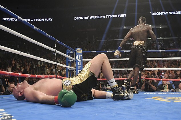 Less than three minutes away from victory, Fury was flattened by Wilder in the 12th round