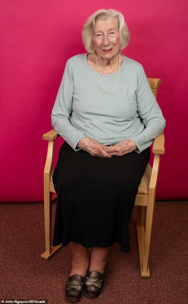 Megan Woods, who celebrated her 104th birthday last November, lives close to her family at Aylsham Manor care home in Norfolk