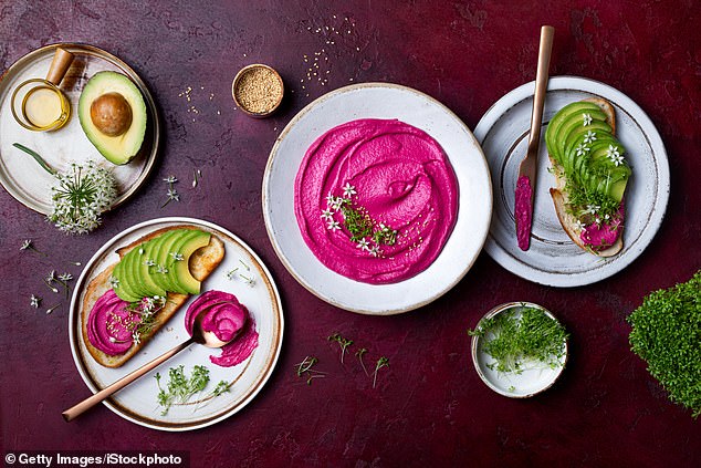 Beetroot is equally great for boosting the flow of oxygen to the brain to start your morning. Try beetroot hummus on toast (recipe below) for breakfast