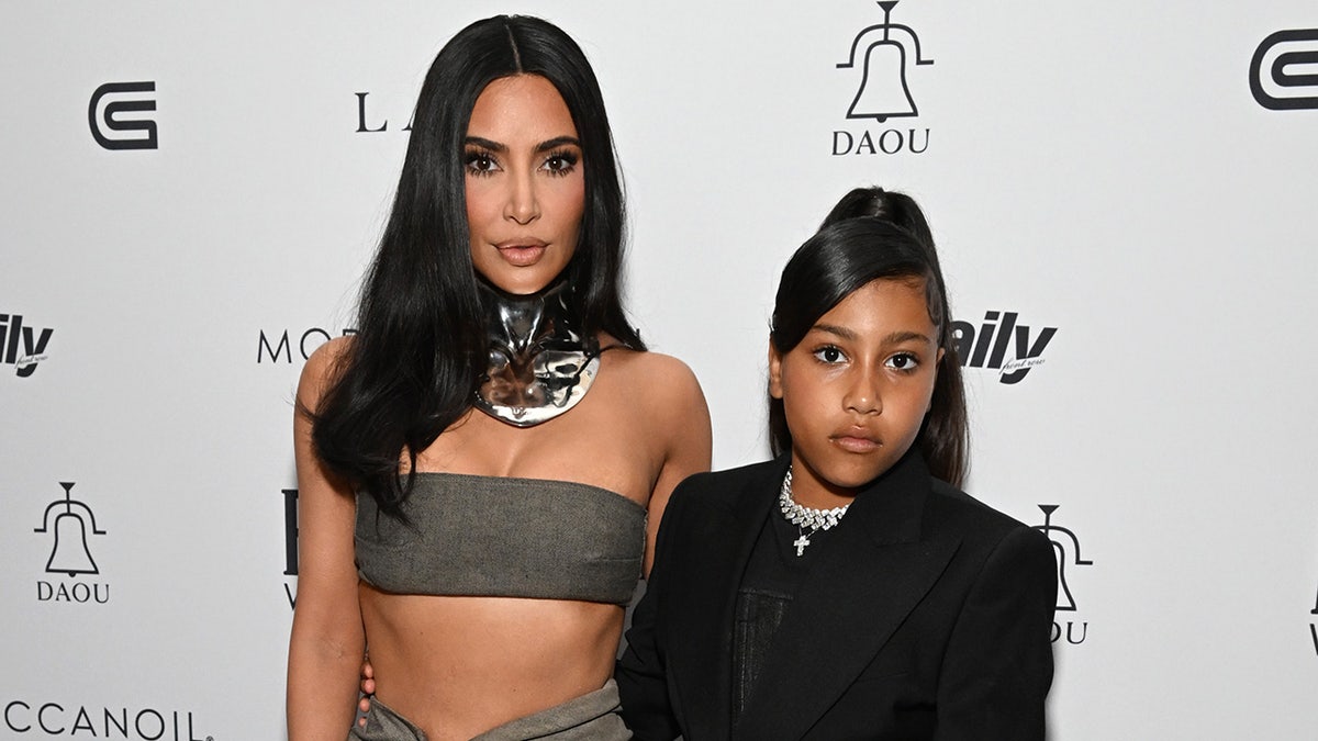 Kim Kardashian mit Tochter North
