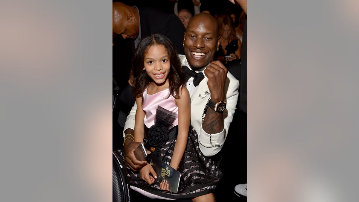 Tyrese Gibson mit Tochter Shayla
