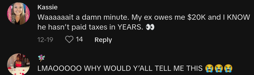 Frau meldet Ex beim Steueramt unbezahlte Steuern