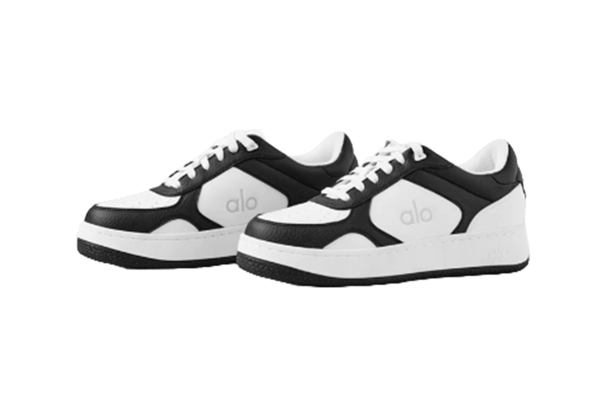 Schwarz-weiße Alo-Sneaker