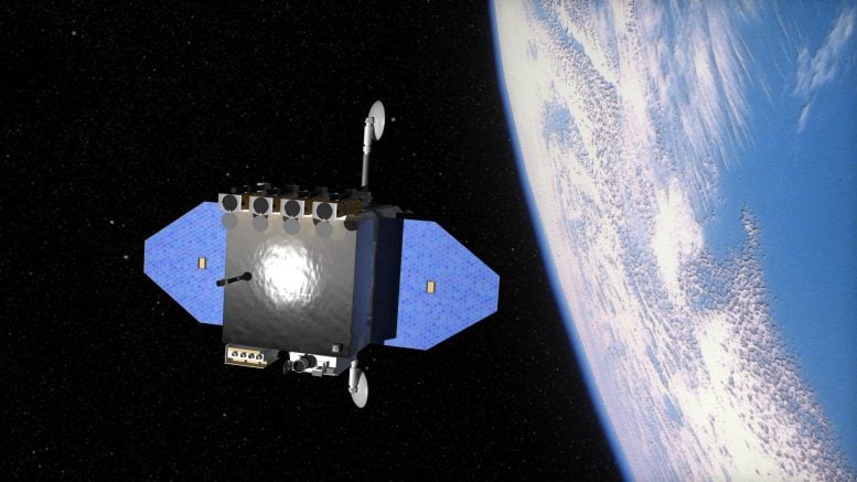 NASA Solar Dynamics Observatory umkreist die Erde