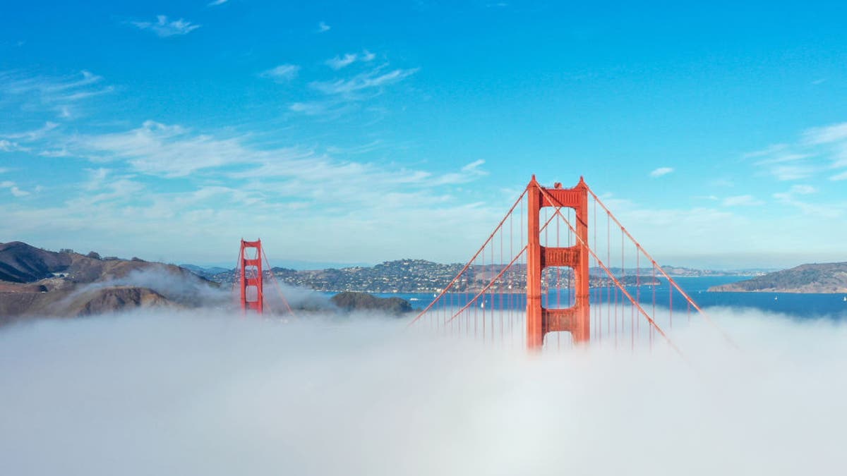 Nebel der Golden Gate Bridge