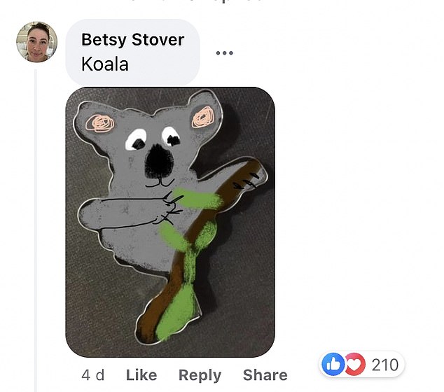 Ein anderer vermutete, dass es sich um einen Koala handeln könnte, während ein anderer über die abstrakteste Idee einer Primaballerina mit Pudel nachdachte – alles zusammen mit einem Bild davon, wie das möglich ist