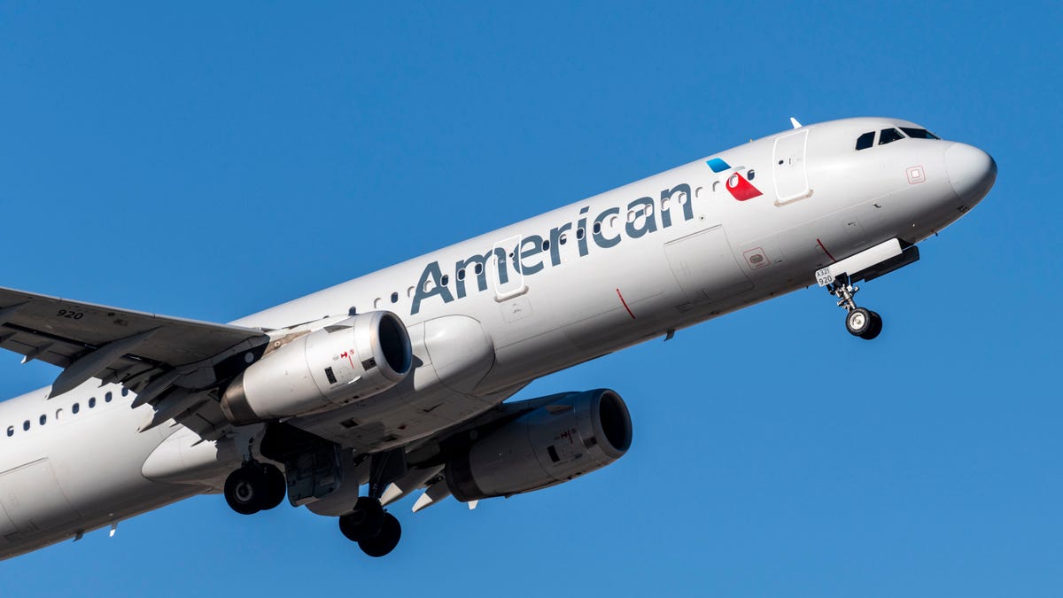 American Airlines-Flugzeug