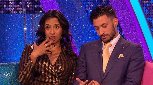 Ranvir admitted that she had a 'total meltdown' during rehearsals with professional partner Giovanni (pictured together on It Takes Two in 2020)
