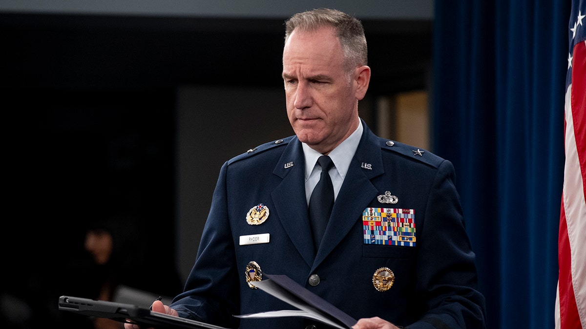 Pentagon-Sprecher Air Force Brig.  General Patrick Ryder