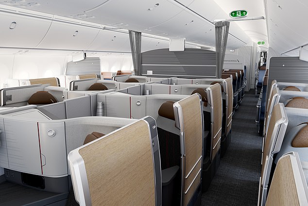 American Airlines führt zwei neue Business-Class-Suiten ein, die 2024 bei Neuauslieferungen des 787-9 Dreamliner (oben vier Bilder) und des Single-Aisle-Airbus A321XLR eingeführt werden sollen
