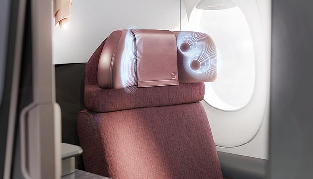 Japan Airlines ist die erste Fluggesellschaft, die kopfhörerlose Audiounterhaltung an ihren Sitzen einführt