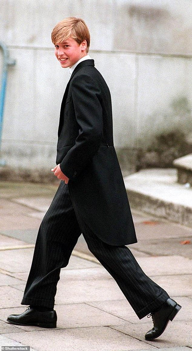 Prinz William war 1995 als 13-Jähriger der erste König, der das gleichgeschlechtliche Eton College besuchte