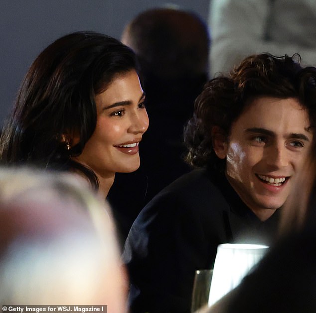 Dating Jenner has seen Chalamet's fan base increase as her followers - she has 399 million followers on Instagram - get on board with their romance (Pictured at the WSJ Magazine 2023 Innovator Awards in New York