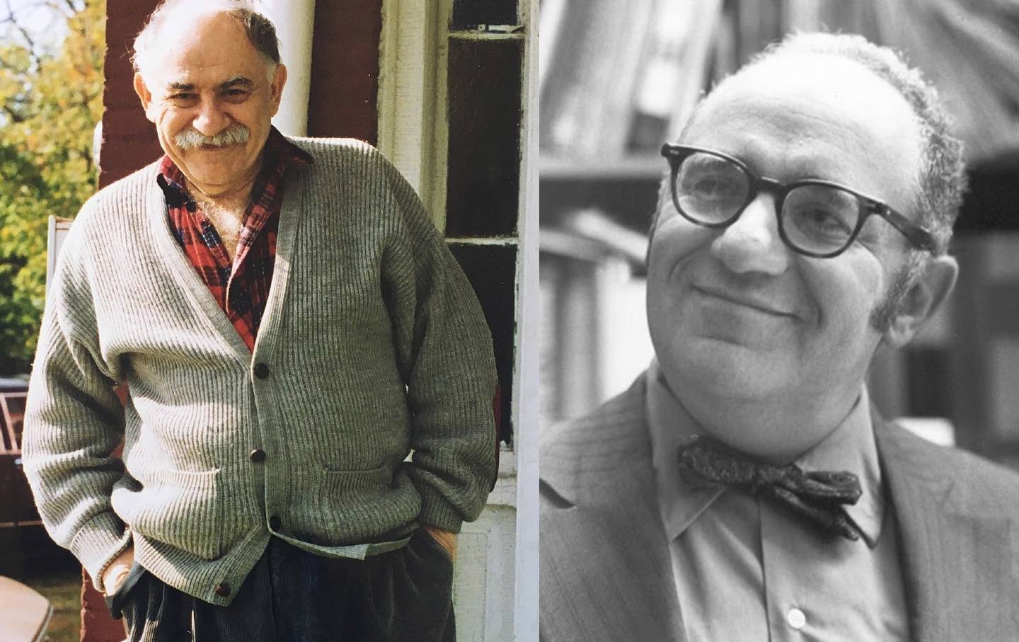 Murray Bookchin (links) und Murray Rothbard.