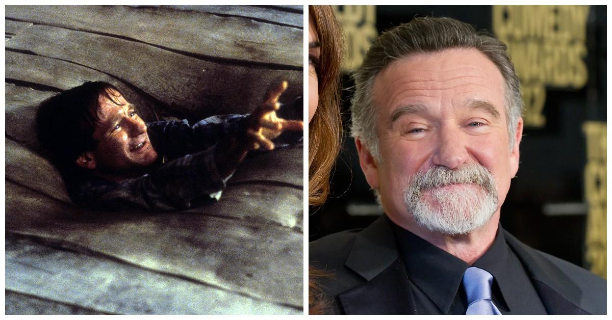 Robin Williams in „Jumanji“ und später in seiner Karriere