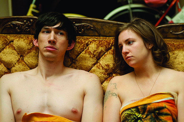 Pictured: Adam Driver starred alongside Lena Dunham in the hit HBO series Girls from 2012 onwards