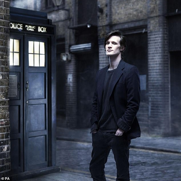 Matt Smith pictured in 2010 - shortly after it was announced he had been cast as the eleventh Doctor
