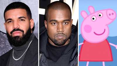 Drake Peppa Pig, mit dem jeder Kanye West im Laufe der Jahre zu tun hatte