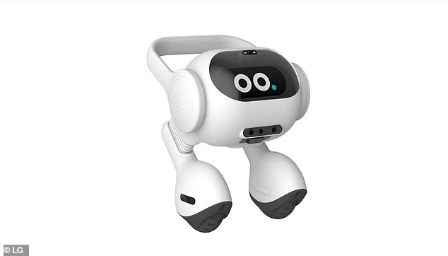 Diese Woche wurde auch der konkurrierende Roboter von LG veröffentlicht, den das Unternehmen seinen „Smart-Home-Agenten“ nennt.
