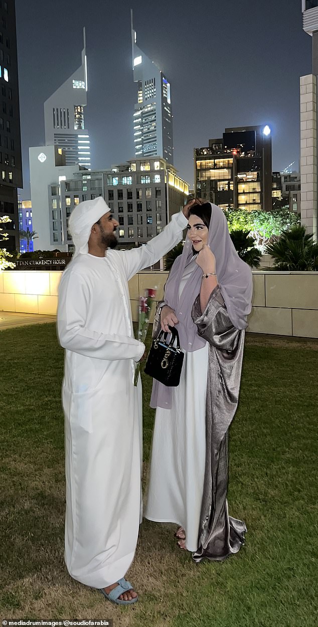 Soudi's TikTok videos provide frequent updates on her life as 'a millionaire's wife in Dubai' - and she has also responded critics branding her a 'gold digger