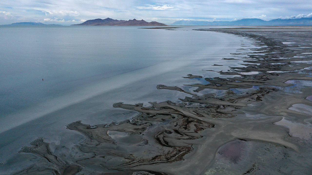 Großer Salzsee in Utah