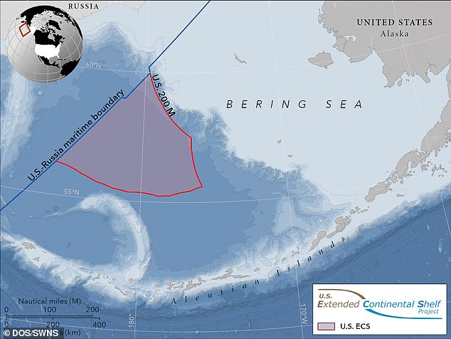 Die Verschiebung steht nicht im Widerspruch zu einem Abkommen mit Russland aus dem Jahr 1990 über die Seegrenze, die durch das Beringmeer verläuft
