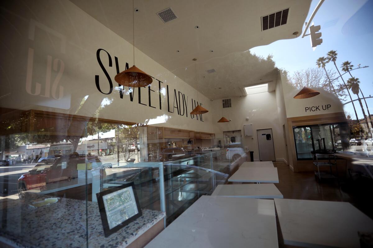 Die Bäckerei Sweet Lady Jane an der Montana Avenue in Santa Monica ist jetzt geschlossen.