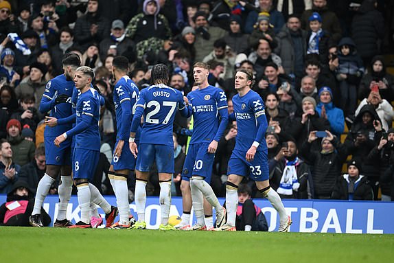 Pic ANDY HOOPER/DAILY MAIL 13/01/2024 CHELSEA V FULHAM PREMIER LEAGUE   SPORT