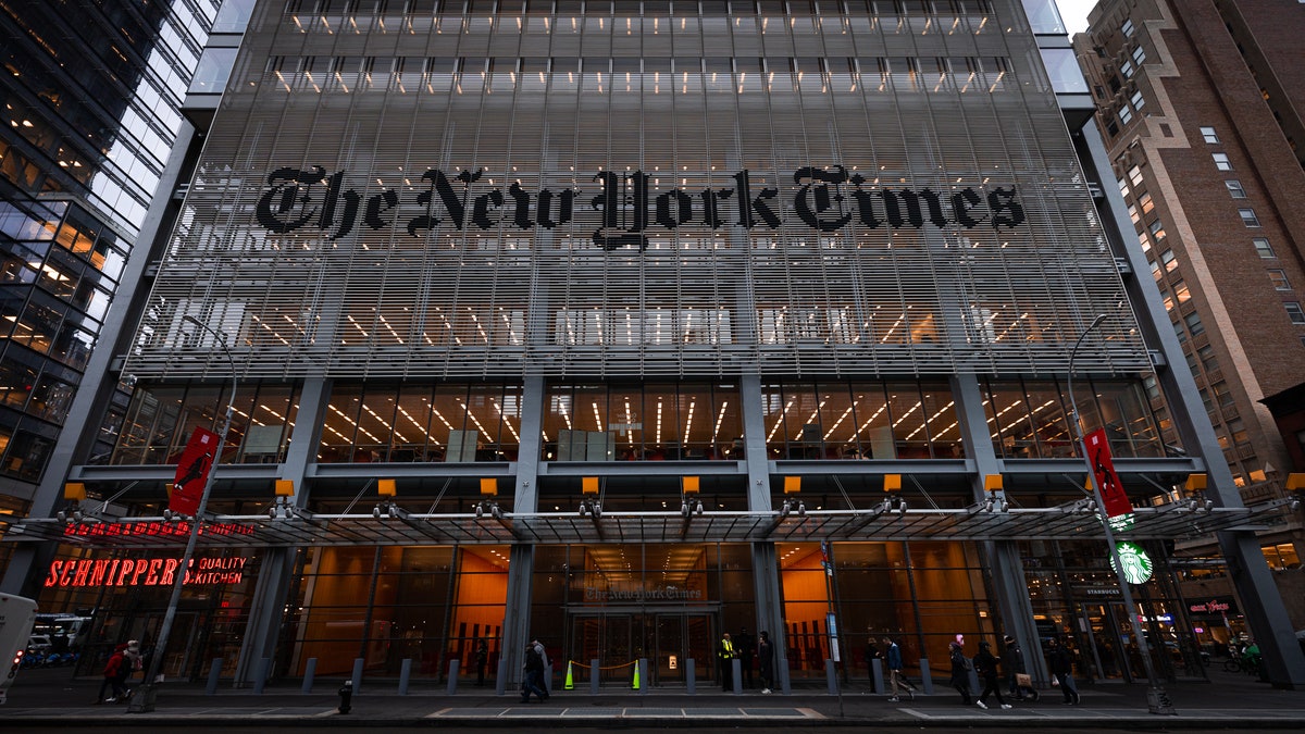 Gebäude der New York Times