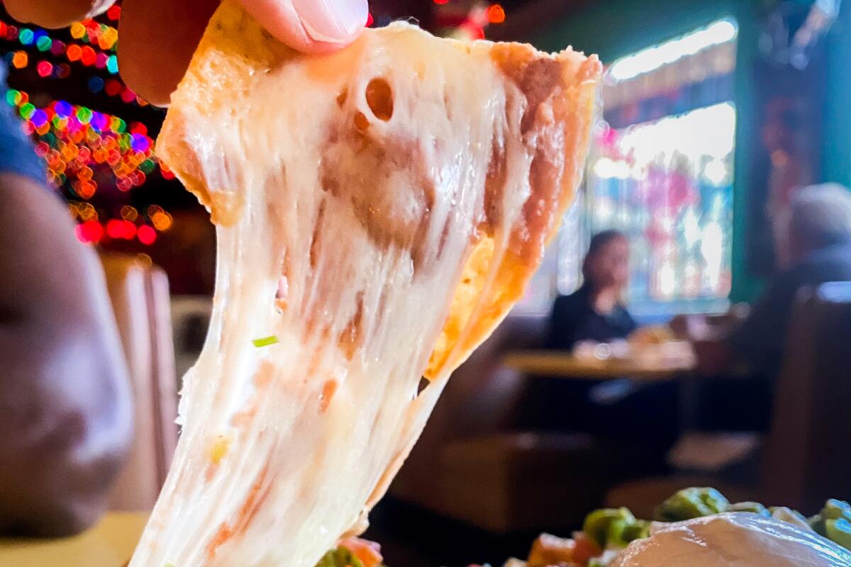 Der gute Nacho-Käse-Snack im El Coyote, einem der klassischen mexikanischen Restaurants in L.A.