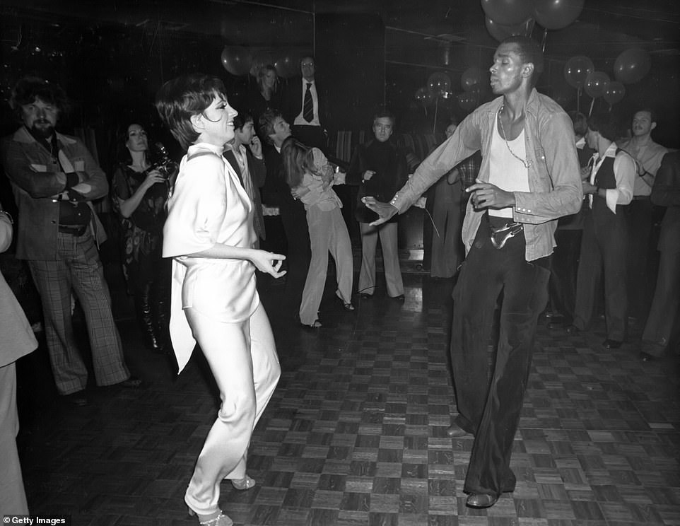 Studio 54 was St. Jacques' favorite haunt, and on its iconic, cocaine-fueled dance floor, St. Jacques became a star in his own right, with A-listers flocking to see him. Liza Minnelli and St Jacques dancing at Studio 54 circa 1978