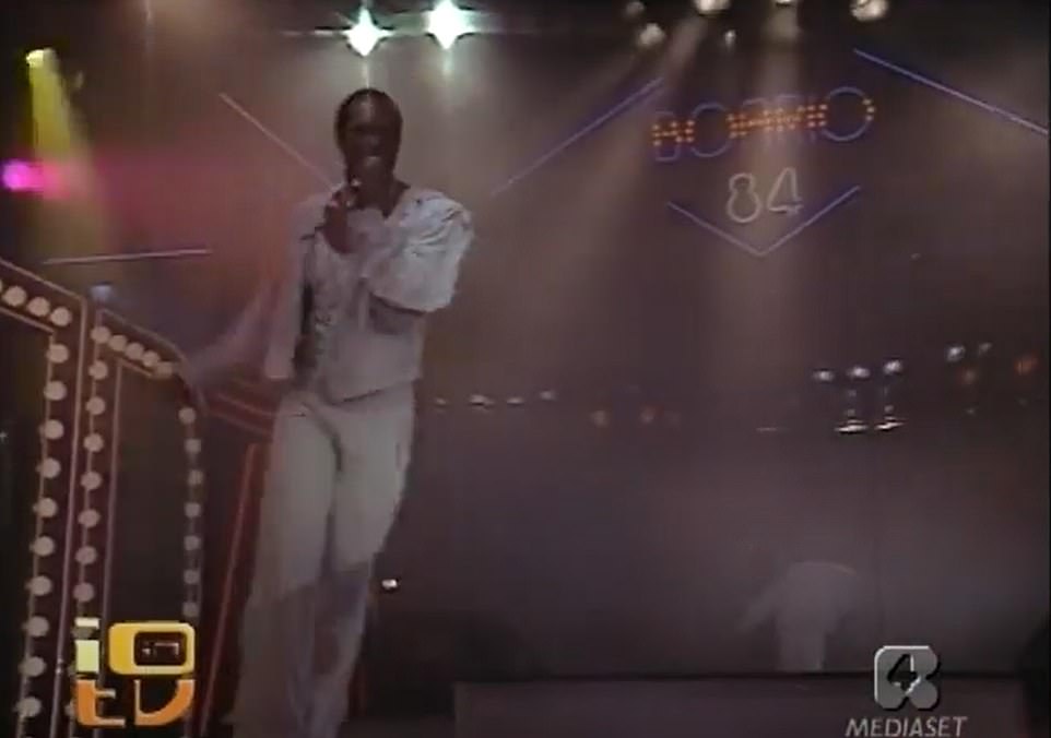 St. Jacques is pictured singing on an Italian TV show in 1984. Some sources claim he died of AIDS the same year, while others say he succumbed to the virus in 1992. His death remains shrouded in mystery