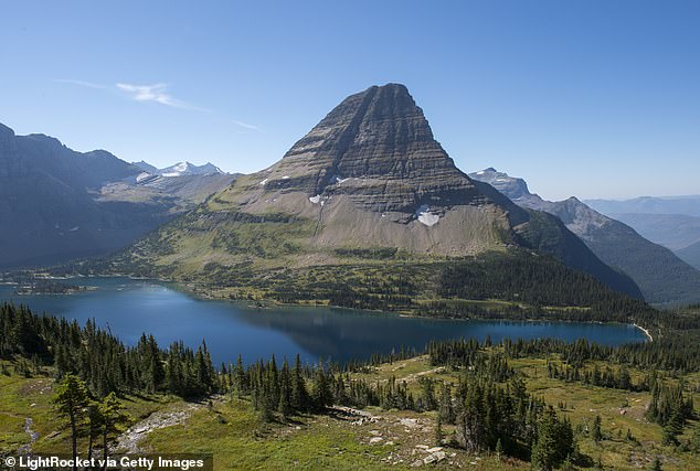 The Glacier National Park in Montana holds a special place for Hart as she wrote, 'I've visited Glacier National Park several times, and each trip has brought tears to my eyes'