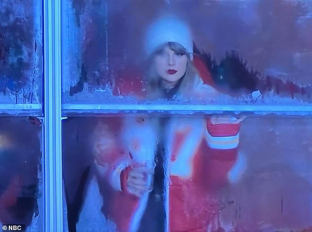 Angesichts der Temperaturen in Kansas City konnte Swift kaum durch die Fenster ihrer Suite sehen