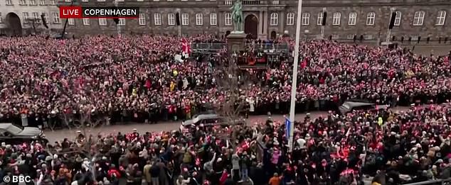 Queen Margrethe's abdication has kicked off as Crown Prince Frederik and Crown Princess Mary - along with their son Prince Christian - have begun to make their way to Christiansborg Castle