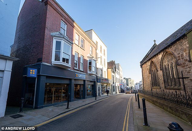 The town's 5,000 residents have learned to live with the annual influx of more than two million visitors - but it is quiet in the winter